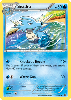 Seadra 31/160 Pokémon card from Primal Clash for sale at best price