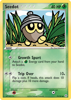 Carte Pokémon Grainipiot 71/101 de la série Ex Légendes Oubliées en vente au meilleur prix