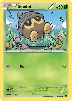 Seedot 4/122 Pokémon card from Breakpoint for sale at best price