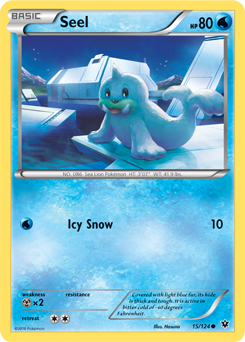 Seel 15/124 Pokémon card from Fates Collide for sale at best price