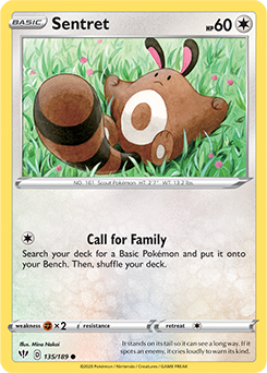 Sentret 135/189 Pokémon card from Darkness Ablaze for sale at best price