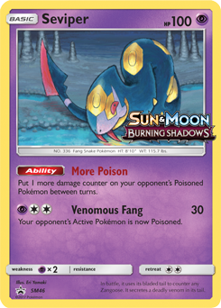 Seviper SM46 Pokémon card from Sun and Moon Promos for sale at best price