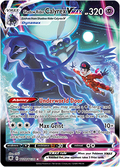 Shadow Rider Calyrex VMAX TG18/TG30 Pokémon card from Astral Radiance for sale at best price