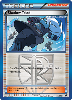 Shadow Triad 102/116 Pokémon card from Plasma Freeze for sale at best price