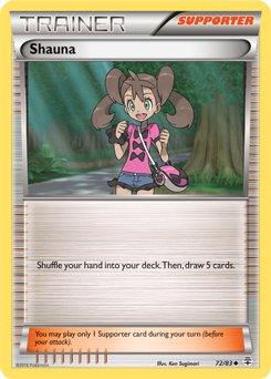 Shauna 72/83 Pokémon card from Generations for sale at best price