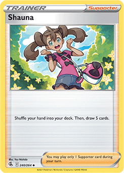 Shauna 240/264 Pokémon card from Fusion Strike for sale at best price
