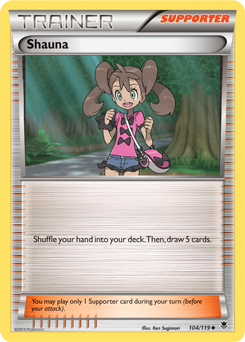 Shauna 104/119 Pokémon card from Phantom Forces for sale at best price