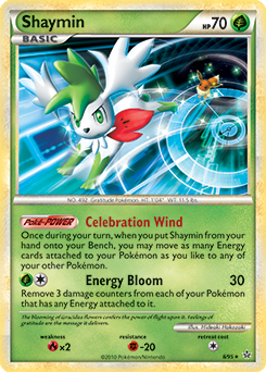Shaymin 8/95 Pokémon card from Unleashed for sale at best price