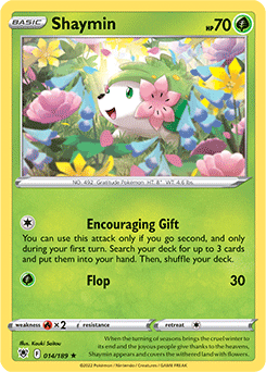 Shaymin 014/189 Pokémon card from Astral Radiance for sale at best price