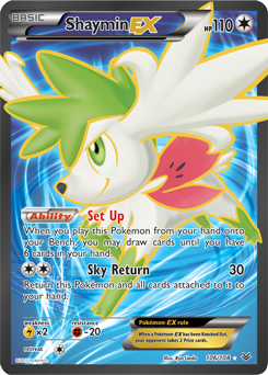 Shaymin EX 106/108 Pokémon card from Roaring Skies for sale at best price