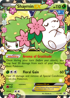 Shaymin EX XY148 Pokémon card from XY Promos for sale at best price