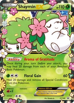 Carte Pokémon Shaymin EX XY148 de la série Promos XY en vente au meilleur prix