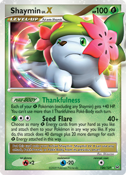 Shaymin LV.X 126/127 Pokémon card from Platinuim for sale at best price