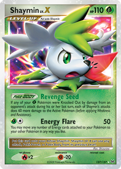 Shaymin LV.X 127/127 Pokémon card from Platinuim for sale at best price