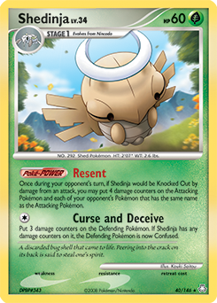 Shedinja 40/146 Pokémon card from Legends Awakened for sale at best price