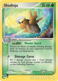 Carte Pokémon Holographique Rare Munja 11/97 de la série Ex Dragon
