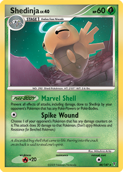 Shedinja 44/147 Pokémon card from Supreme Victors for sale at best price
