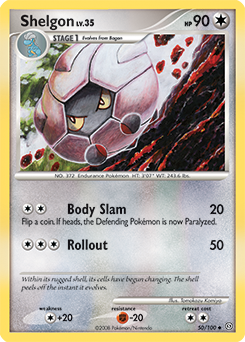 Shelgon 50/100 Pokémon card from Stormfront for sale at best price