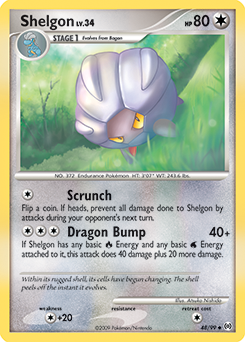 Carte Pokémon Shelgon 48/99 de la série Arceus en vente au meilleur prix