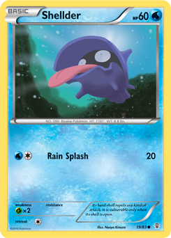 Shellder 19/83 Pokémon card from Generations for sale at best price