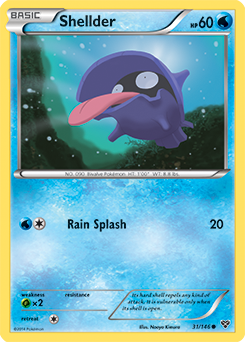 Shellder 31/146 Pokémon card from X&Y for sale at best price