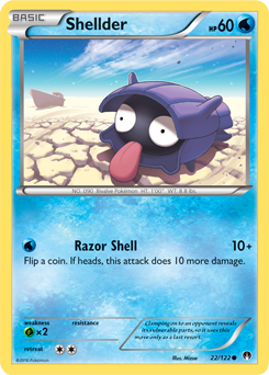 Shellder 22/122 Pokémon card from Breakpoint for sale at best price