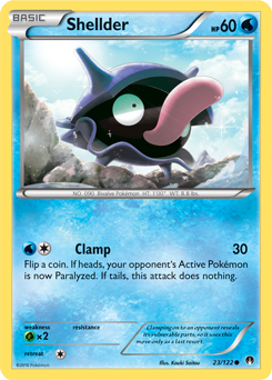 Shellder 23/122 Pokémon card from Breakpoint for sale at best price