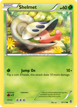 Shelmet 8/111 Pokémon card from Furious Fists for sale at best price