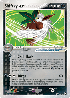 Shiftry EX 97/108 Pokémon card from Ex Power Keepers for sale at best price
