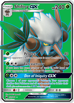 Shiftry GX 152/168 Pokémon card from Celestial Storm for sale at best price