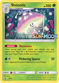 Shiinotic SM10 Pokémon card from Sun and Moon Promos for sale at best price