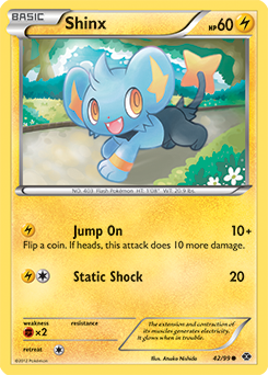 Shinx 42/99 Pokémon card from Next Destinies for sale at best price