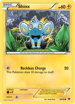 Shinx 43/99 Pokémon card from Next Destinies for sale at best price