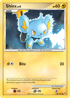 Shinx 126/147 Pokémon card from Supreme Victors for sale at best price