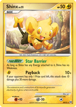 Carte Pokémon Shinx SH12 de la série Arceus en vente au meilleur prix