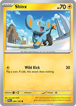 Shinx 069/193 Pokémon card from Paldea Evolved for sale at best price