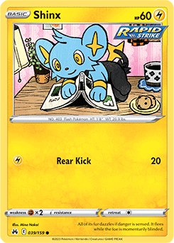 Shinx 039/159 Pokémon card from Crown Zenith for sale at best price