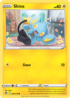 Shinx 049/172 Pokémon card from Brilliant Stars for sale at best price