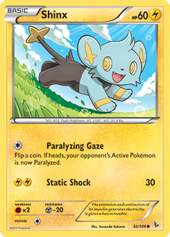 Shinx 32/106 Pokémon card from Flashfire for sale at best price