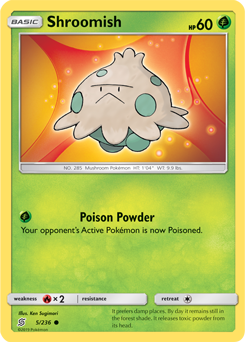 Shroomish 5/236 Pokémon card from Unified Minds for sale at best price