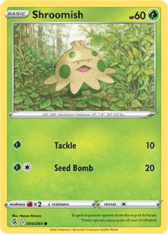Shroomish 4/264 Pokémon card from Fusion Strike for sale at best price