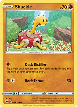 Shuckle 085/185 Pokémon card from Vivid Voltage for sale at best price