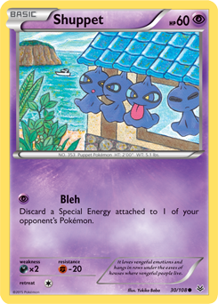 Shuppet 30/108 Pokémon card from Roaring Skies for sale at best price