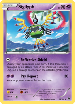 Sigilyph 55/122 Pokémon card from Breakpoint for sale at best price