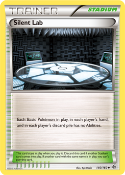 Silent Lab 140/160 Pokémon card from Primal Clash for sale at best price