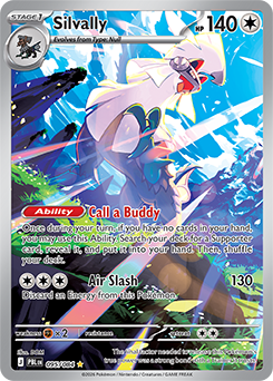 Carte Pokémon Illustration rare Silvallié 95/84 de la série Nuit Noire