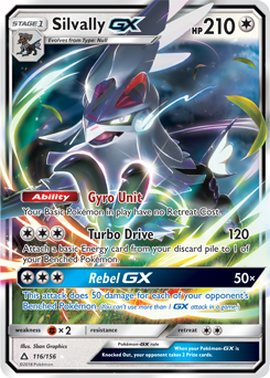 Silvally GX 116/156 Pokémon card from Untra Prism for sale at best price