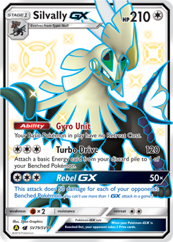 Silvally GX SV79/SV94 Pokémon card from Hidden Fates for sale at best price