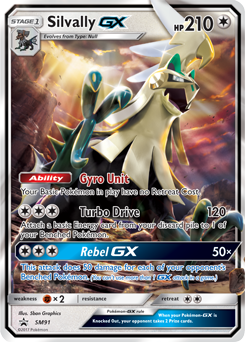 Silvally GX SM91 Pokémon card from Sun and Moon Promos for sale at best price