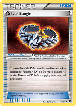 Silver Bangle 88/101 Pokémon card from Plasma Blast for sale at best price
